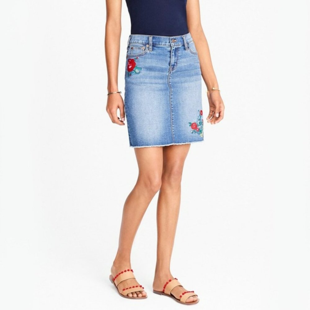 Brand new J Crew Jean skirt